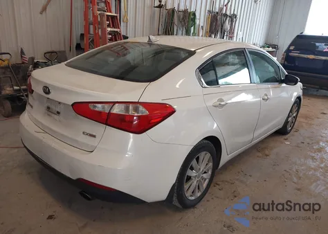 2014 Kia Forte Ex from USA, damaged, VIN KNAFX4A89E5105659